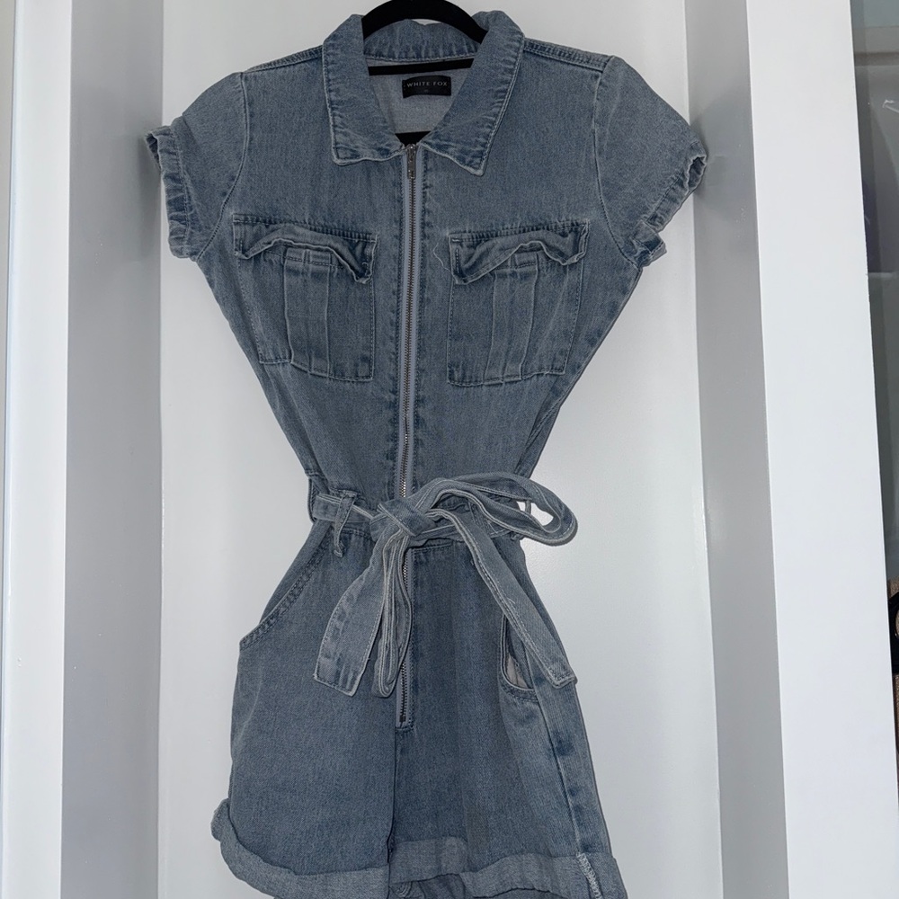Denim Blue Jumpsuit